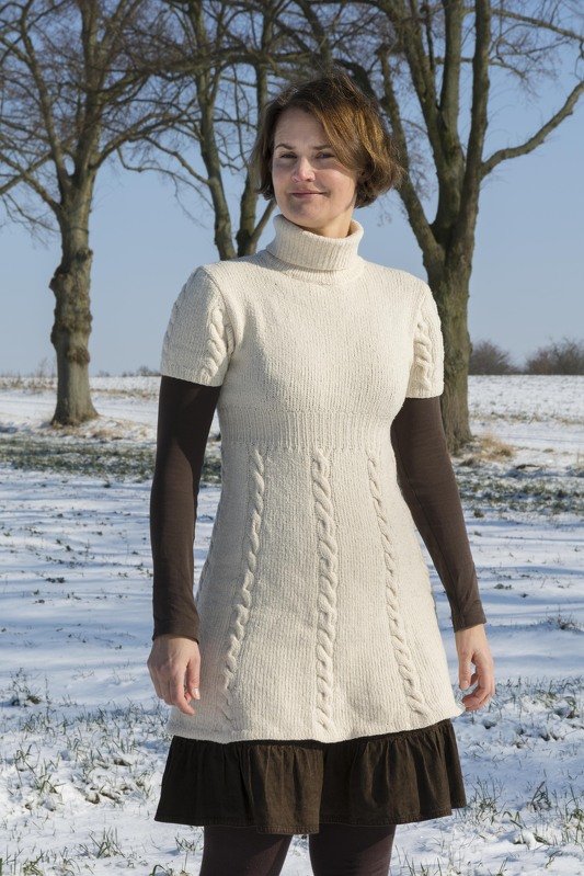 Strickkleid, Tunika "Lillehem"