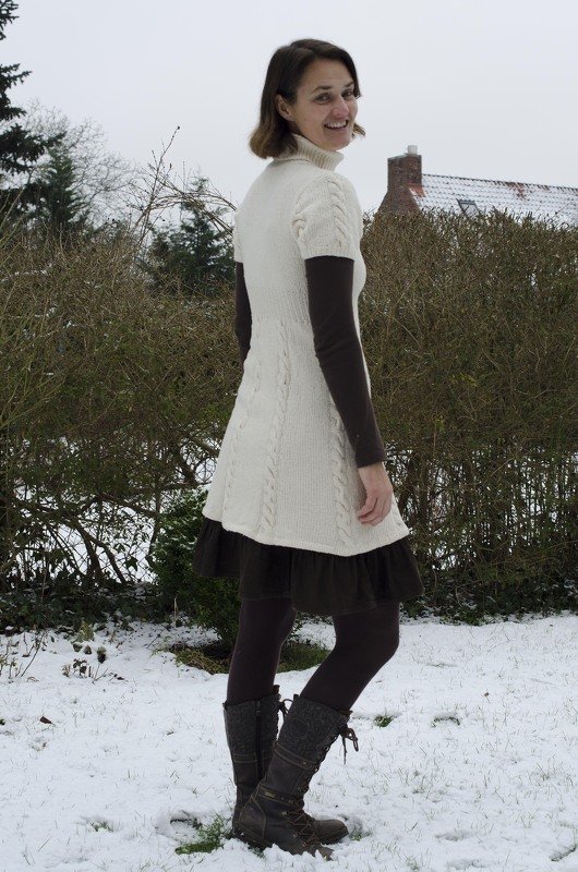 Strickkleid, Tunika "Lillehem" - Bild 3