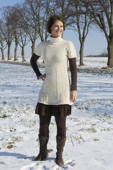 Strickkleid, Tunika "Lillehem"