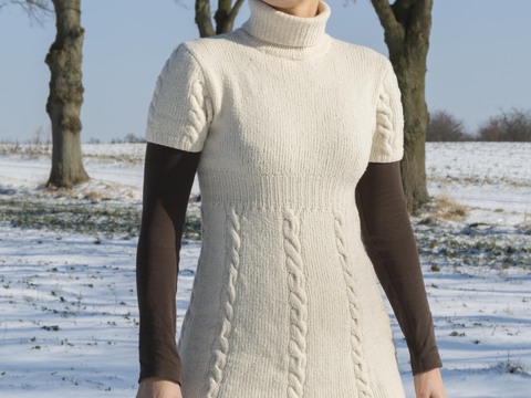 Strickkleid, Tunika "Lillehem"