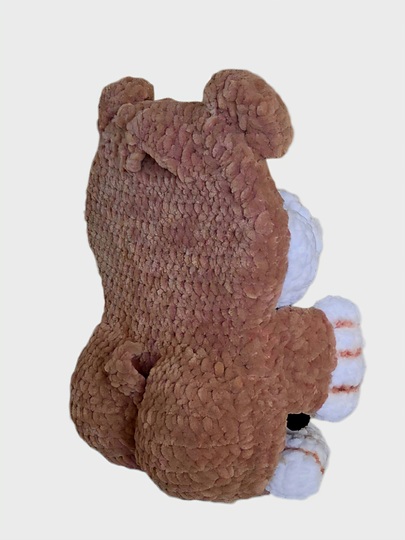 Crochet pattern Guard dog - door decoration/desk display/cuddly toy