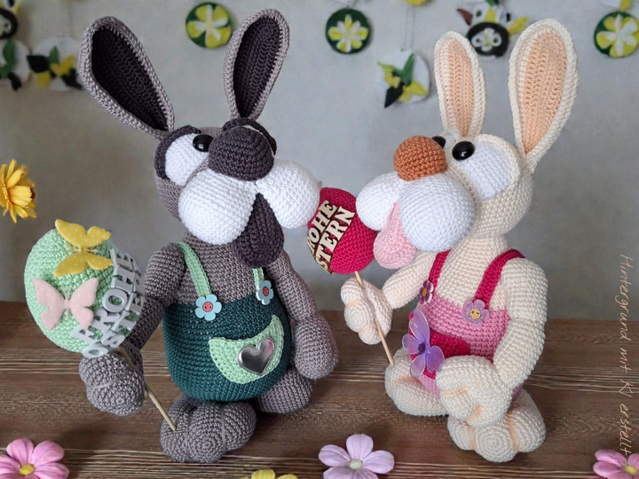 Häkelanleitung Frecher Hasen Fratz