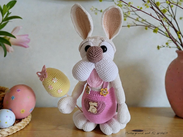 Häkelanleitung Frecher Hasen Fratz