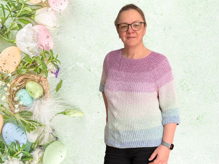 Raglanpullover Andalo - Strickanleitung