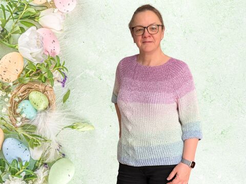 Raglanpullover Andalo - Strickanleitung
