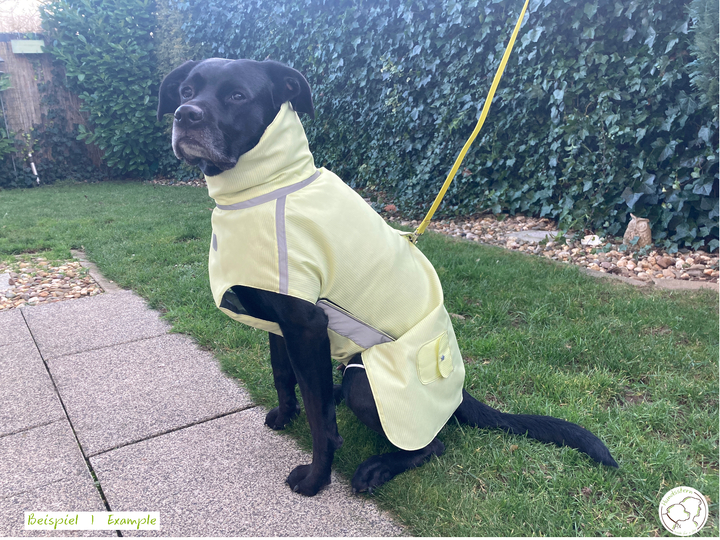 FINIAN dog coat winter coat with lining, XS-XXL, sewing pattern