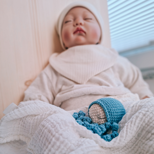Häkelanleitung für einen Oktopus für Frühchen und Babys | PDF - Datei