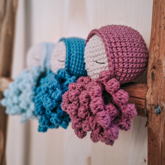 Häkelanleitung für einen Oktopus für Frühchen und Babys | PDF - Datei