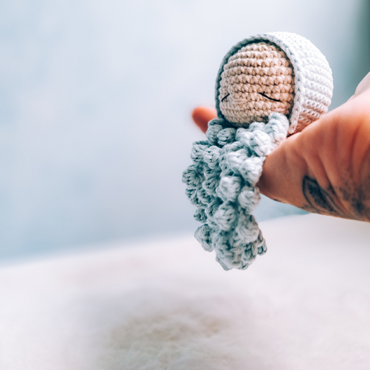Häkelanleitung für einen Oktopus für Frühchen und Babys | PDF - Datei