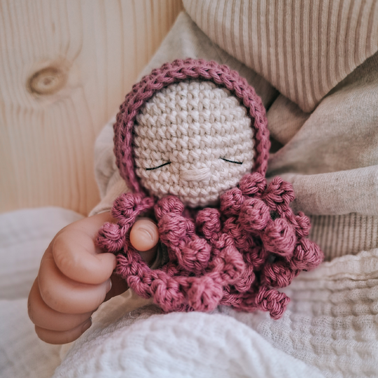 Häkelanleitung für einen Oktopus für Frühchen und Babys | PDF - Datei