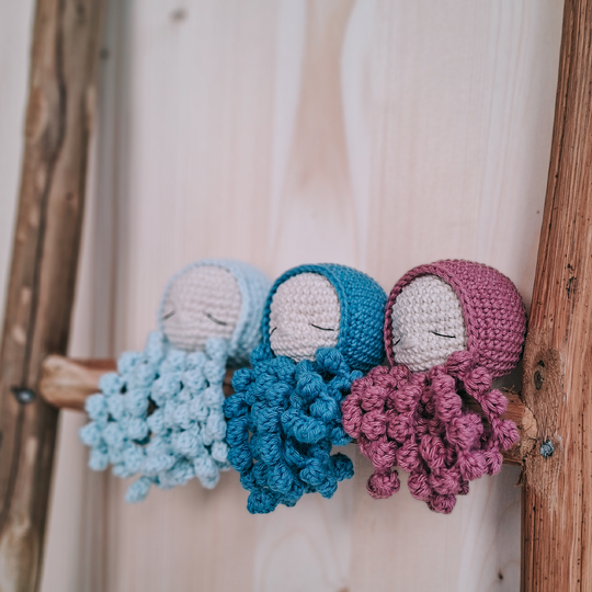 Häkelanleitung für einen Oktopus für Frühchen und Babys | PDF - Datei