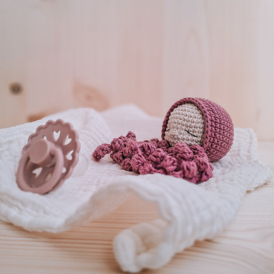 Häkelanleitung für einen Oktopus für Frühchen und Babys | PDF - Datei