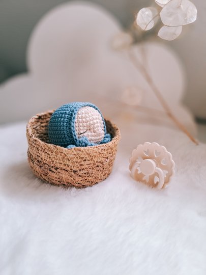 Häkelanleitung für einen Oktopus für Frühchen und Babys | PDF - Datei