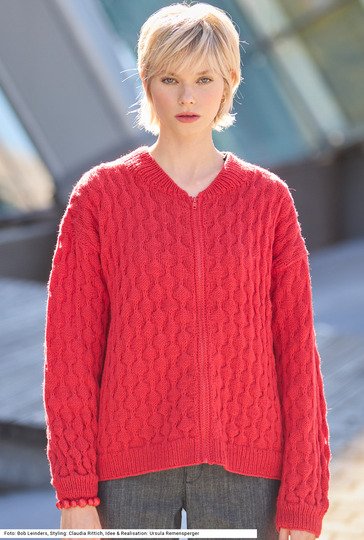 Jacke mit Reißverschluss