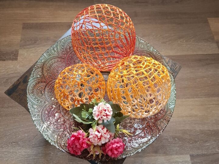 Häkelanleitungen 3er-Set Deko-Kugeln