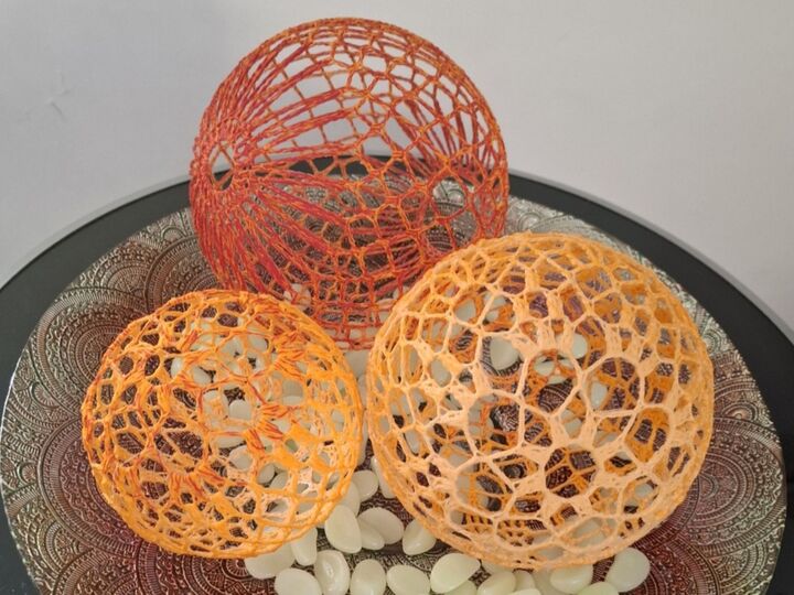 Häkelanleitungen 3er-Set Deko-Kugeln