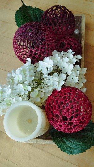 Häkelanleitungen 3er-Set Deko-Kugeln