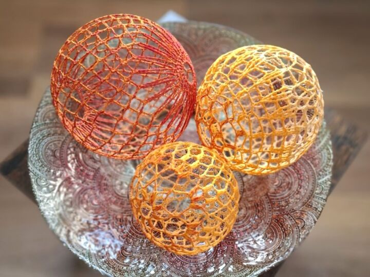 Häkelanleitungen 3er-Set Deko-Kugeln