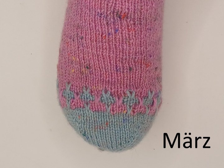 Sockenjahr 2026 - 12 Sockendesigns mit Fixen Quicky Ferse & Two Way Socke