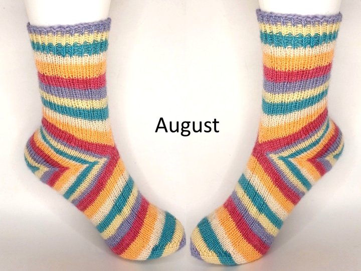 Sockenjahr 2026 - 12 Sockendesigns mit Fixen Quicky Ferse & Two Way Socke