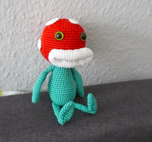 Crochet Pattern: Amigurumi Piranha Plant
