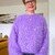 Strickanleitung Kuschelpullover mit Pailletten Gr. 36/38 (40/42)