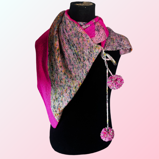 Serotonin - a shawl in a special way