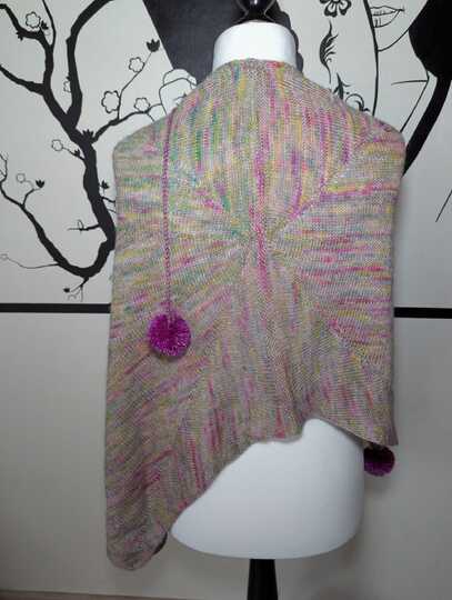 Serotonin - a shawl in a special way