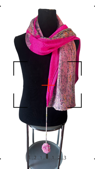 Serotonin - a shawl in a special way