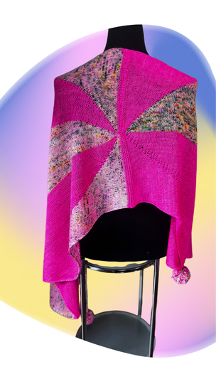 Serotonin - a shawl in a special way