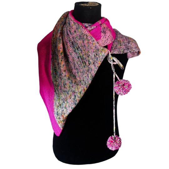 Serotonin - a shawl in a special way