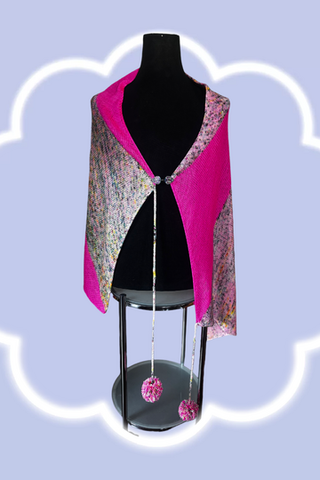 Serotonin - a shawl in a special way