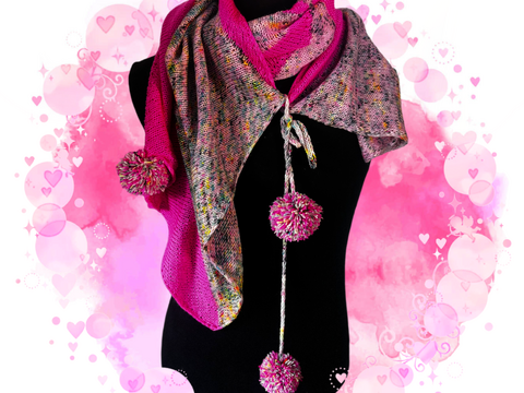 Serotonin - a shawl in a special way