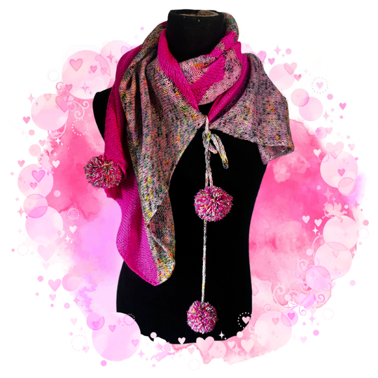 Serotonin - a shawl in a special way