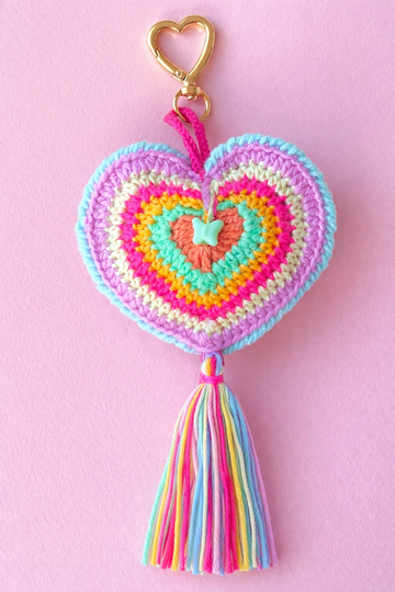 Boho Hearts - Crochet Pattern English and German