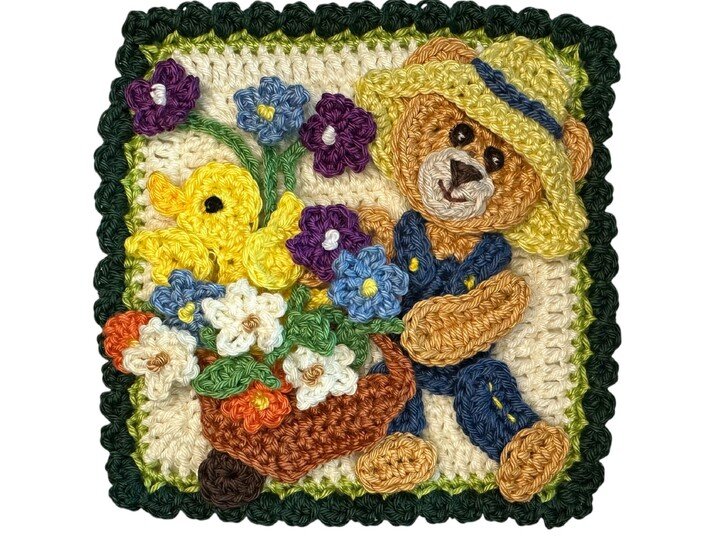 Granny Square Bear 3 crochet