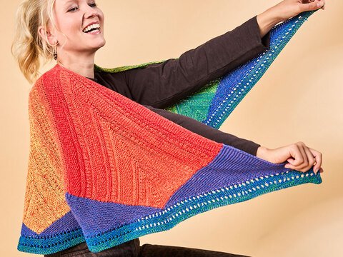 MODELL DAVINA …AUS DREIECKEN GESTRICKT