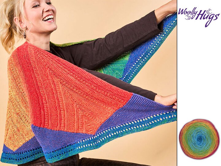 MODELL DAVINA …AUS DREIECKEN GESTRICKT