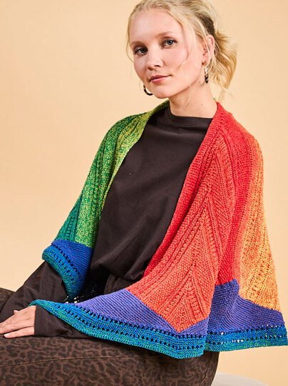 MODELL DAVINA …AUS DREIECKEN GESTRICKT