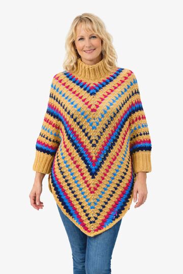 Häkelanleitung Poncho Kuschelzeit / Einheitsgröße