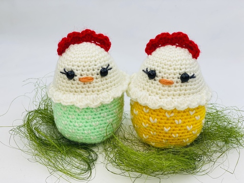 Easter Chicklet  - Amigurumi Crochet Pattern