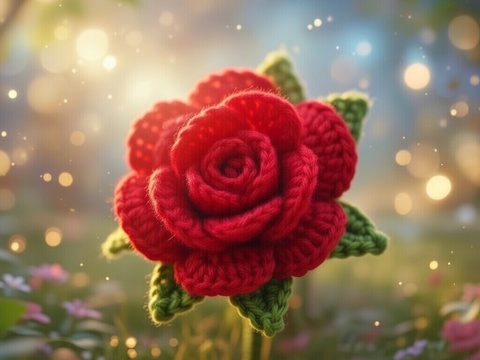 Häkelanleitung 3D Blume PDF mit Fotoanleitung & Video Tutorial