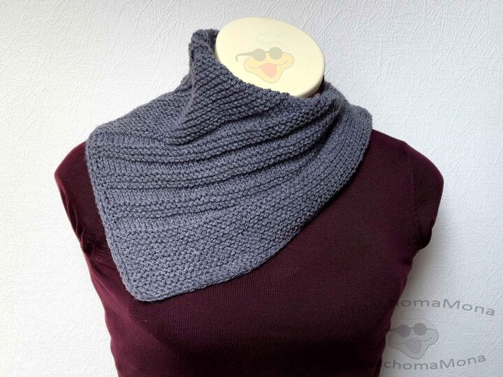 Fix gestricktes Tuch / Halstuch „Flotti“ für die ganze Familie / Anleitung