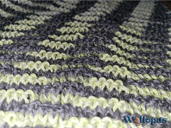 Kuschel Express im Zauberwald, gestrickt