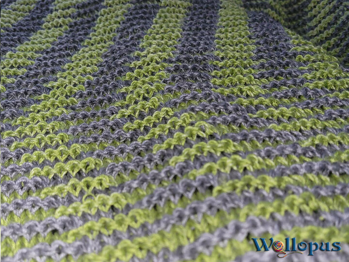 Kuschel Express im Zauberwald, gestrickt