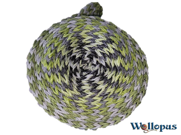 Kuschel Express im Zauberwald, gestrickt