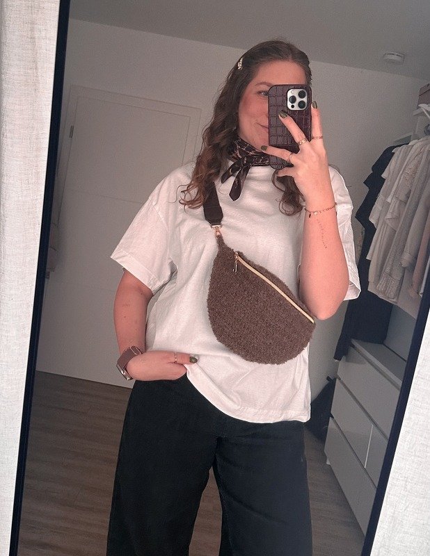 Teddy Umhängetasche - Häkelanleitung | Deutsch & Englisch - Bild 2