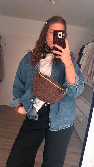 Tedd Crossbody Bag - Crochet Pattern | German & English