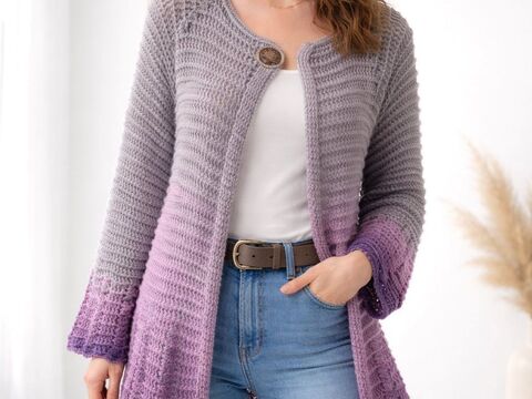 Häkelanleitung Jacke Kuschelino