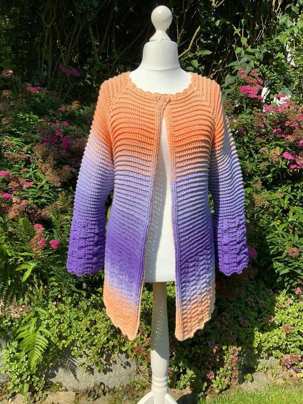 Häkelanleitung Jacke Kuschelino - Bild 5